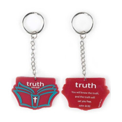 Keyring Pvc Bible Truth