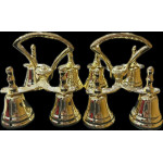 طقم اجراس ذهبية 