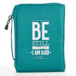  حقيبة كتاب مقدس - كن ثابت  - اخضر  L