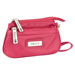 محفظة نسائية - الثقة - لون زهري- موديل 2