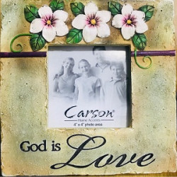 اطار صورة - الله هو الحب 