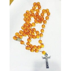  المسبحة الوردية - كرستال - للحائط - عدة الوان - حجم صغير