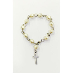 مسبحة وردية لولو بيت واحد - لون اوف وايت 