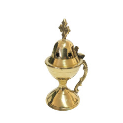 مبخرة نحاسية - حجم صغير - موديل 2