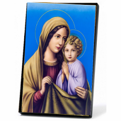 منظر طاولة صورة العذراء والطفل - موديل 2