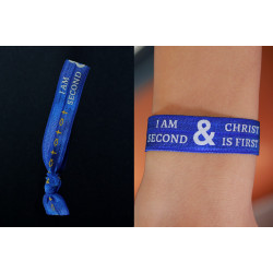 اسوارة قماش مطاط - انا الثاني والمسيح الاول