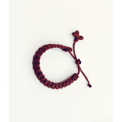 اسوارة خيط جدل - لون بني فاتح 