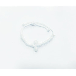 اسوارة خيط - لون ابيض