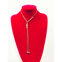 سنسال ستانلس - صليب مع ستراس