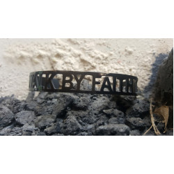 اسوارة ستانلس - المشي بالإيمان -اسود