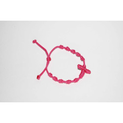 اسوارة خيط - لون فوشي