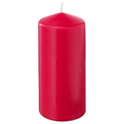 شمع لون احمر - 20 سم 