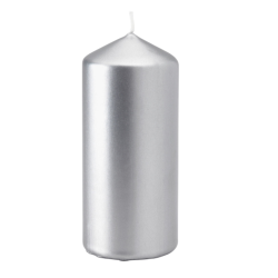 شمع لون فضي - 20  سم