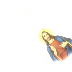 اشارب ابيض - صورة قلب يسوع