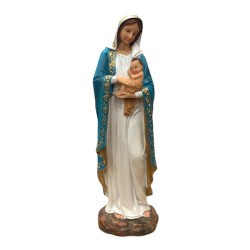 تمثال - العذراء والطفل يسوع - 30 سم 