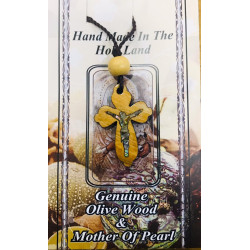 صليب خشب زيتون - صدف - عدة اشكال