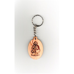 تعليقة مفتاح - خشب زيتون - موديل8