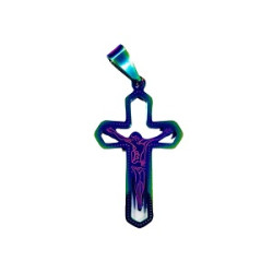صليب ستانلس - ملون - موديل 7