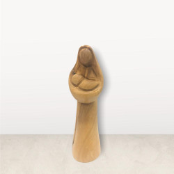 منظر خشب زيتون - العذراء والطفل يسوع - موديل 2	