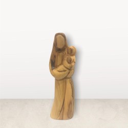 منظر خشب زيتون - العذراء والطفل يسوع - موديل 3	