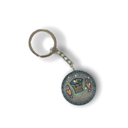 ميدالية  مفاتيح - كريستال دائري - صور منوعة 