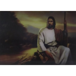 صورة يسوع - متحركه - حجم وسط