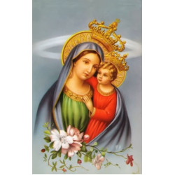 مريم العذراء ويسوع الطفل - حجم كبير - موديل 3