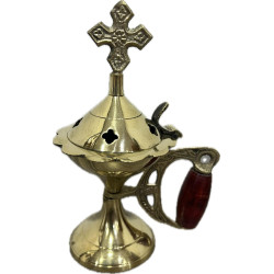 مبخرة نحاسية - حجم وسط - موديل 9