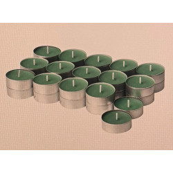 شموع صغيرة معطرة أخضر فاتح