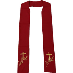 بطرشيل - صليب وسنبلة لون أحمر