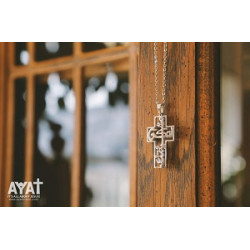 سنسال ستانلس - صليب - لتكن مشيئتك 